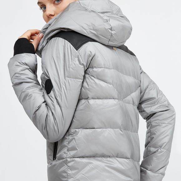 NWT –Alala City Puffer Jacket – Silver/Metallic S - Picture 4 of 8